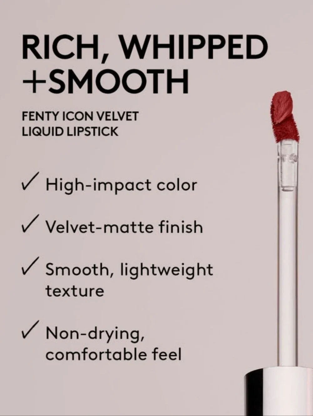 Fenty Beauty Icon Velvet Liquid Lipstick - Fiyaproof